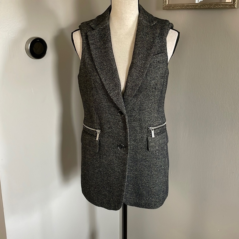 Michael Kors wool tweed vest - Picture 1 of 13